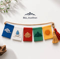 Nomad Prayer Flag Charm