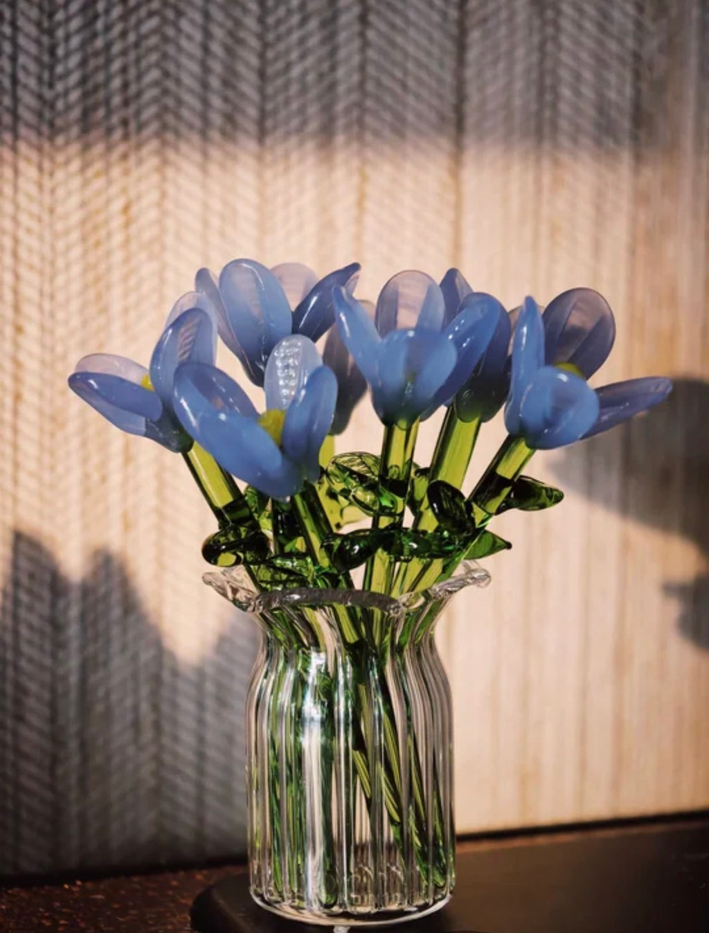 The Blue Glass Bouquet